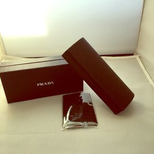 Prada small glasses case.